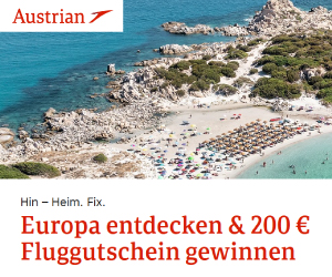 Europa entdecken & 200€ Fluggutschein gewinnen!